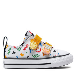 Converse Sneakers aus Stoff Converse Chuck Taylor All Star Easy-On Doodles A07219C Weiß