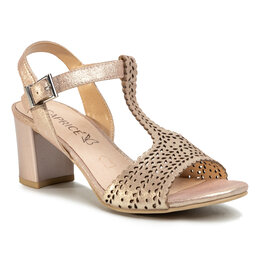 Caprice Sandały Caprice 9-28301-24 Rose Metallic 510