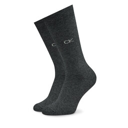 

Набір 3 пар високих чоловічих шкарпеток Calvin Klein 701224107 Grey Combo 002, Сірий
