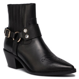 TWINSET Боти TWINSET Texano 192TCP10G Nero 00006