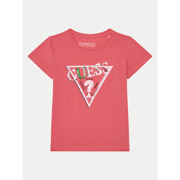 Guess Guess Футболка K5RI16 K6YW4 Рожевий Regular Fit