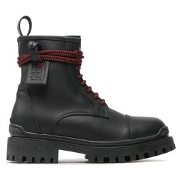 

Черевики туристичні KARL LAGERFELD KL91660 Eco Lthr Black, Чорний
