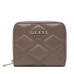 Guess Mały Portfel Damski Guess SWQG96 32137 Brązowy