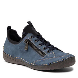 Rieker Snīkeri Rieker 52573-14 Blau Kombi
