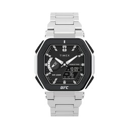 Timex Zegarek Timex UFC Colossus TW2V84600 Srebrny