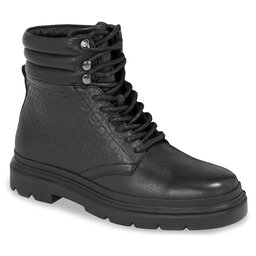 Calvin Klein Schnürstiefeletten Calvin Klein Combat Boot Mono HM0HM01211 Ck Black BEH