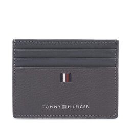 Tommy Hilfiger Θήκη πιστωτικών καρτών Tommy Hilfiger Th Central Cc Holder AM0AM11858 Γκρι
