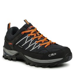 CMP Scarpe da trekking CMP Rigel Low Trekking Shoes Wp 3Q13247 Antracite/Flash Orange 56UE