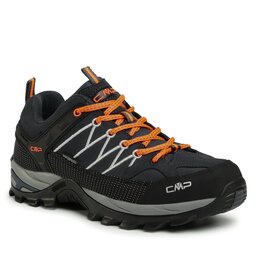 CMP Туристически CMP Rigel Low Trekking Shoes Wp 3Q13247 Antracite/Flash Orange 56UE