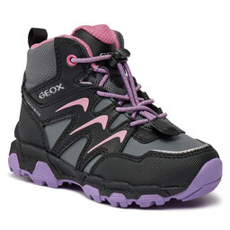 Geox Sneakersy Geox J Magnetar G. B Abx J264LB 054FU C9266 M Black/Lilac