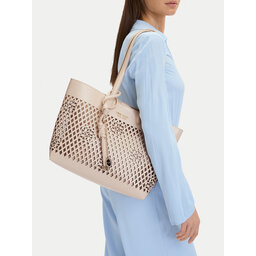Nine West Handtasche Nine West CEO-Bleeker Petal-LDA8699A Creme