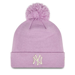 New Era Czapka New Era Wmns Metallic Pom Nyy 60364280 Różowy