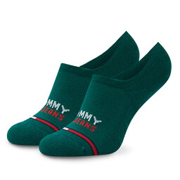 

Набір 2 пар шкарпеток до щиколотки unisex Tommy Jeans 701218958 Green/Blue 007, Кольоровий