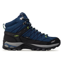 

Трекінгові черевики CMP Rigel Mid Trekking Shoe Wp 3Q12947 Blue Ink/Yellow Fluo 08MF, Cиній