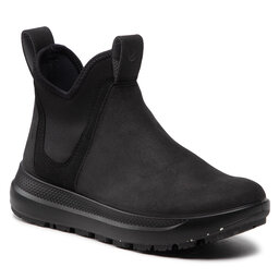 ECCO Polokozačky ECCO Solice GORE-TEX 42019302001 Black