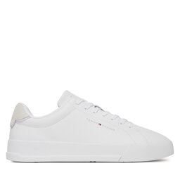 Tommy Hilfiger Sneakers Tommy Hilfiger Th Court Lth Detail Ess FM0FM05367 Alb