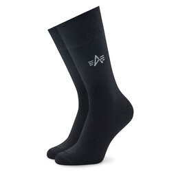 

Набір 3 пар високих чоловічих шкарпеток Alpha Industries Basic 118929 Black 03, Чорний