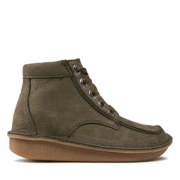 Clarks Botki Clarks Funny Cedar 261738864 Khaki