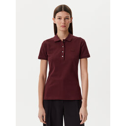 Lacoste Lacoste Poloshirt PF5462 Dunkelrot Slim Fit