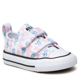 Converse Кецове Converse Ctas 2v Ox 772751C White/Storm Pink/Light Dew