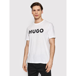 HUGO HUGO Camiseta Dulivio 50467556 Blanco Regular Fit