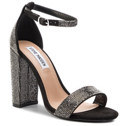 Steve Madden Szandál Steve Madden Carrson-R M11000371-02003-00G Black Crystal