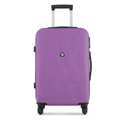 Semi Line Μεγάλη Βαλίτσα Semi Line T5950-3 Μωβ