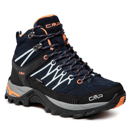 CMP Botas de montaña CMP Rigel Mid Wmn Trekking Shoes Wp 3Q12946 B. Blue/Giada/Peach 92AD