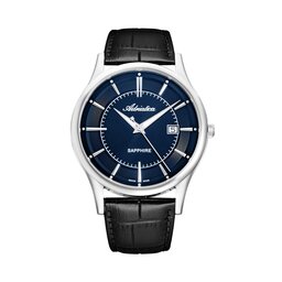 Adriatica Zegarek Adriatica A1296.5215Q Silver/Brown