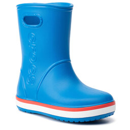 Crocs Botas de agua Crocs Crocband Rain Boot K 205827 Bright Cobalt/Flame