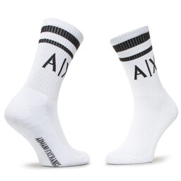 

Набір з 2 пар високих шкарпеток unisex Armani Exchange, Чорний