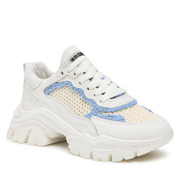 Bronx Sneakers Bronx 66457-MT 3682 Off White/Denim Blue