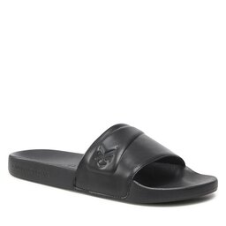 Calvin Klein Jeans Чехли Calvin Klein Jeans Slide Padded Monogram YM0YM00531 Black BDS