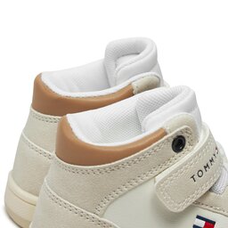 

Снікерcи Tommy Hilfiger High Top Lace-Up/Velcro SneakerT3X9-33342-1269 M Beige/Off White A360, Білий