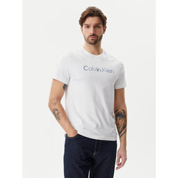 Calvin Klein Calvin Klein T-Shirt Satin Bonded Logo K10K114162 Λευκό Regular Fit