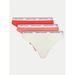 Tommy Hilfiger Tommy Hilfiger 3er-Set Stringtangas UW0UW04894 Bunt