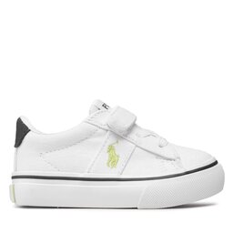 

Кросівки Polo Ralph Lauren Sayer Ps RF104093 White Recycled Canvas/Navy/Citron w/ Citron PP, Білий