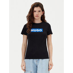HUGO HUGO Marškinėliai Classic 50510772 Juoda Regular Fit