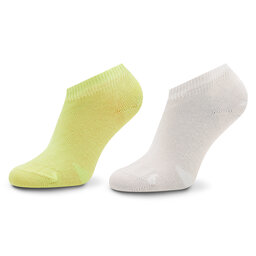 Tommy Hilfiger Sada 2 párů dětských nízkých ponožek Tommy Hilfiger 301390 Light Citrus 049
