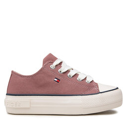 

Кеди Tommy Hilfiger Low Cut Lace-Up Sneaker T3A4-32118-0890 M Antique Rose 303, Рожевий