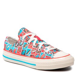 Converse Scarpe da ginnastica Converse Chuck 70 Ox A00519C Soft Red/Baltic Blue/Egret
