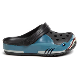 

Шльопанці Crocs Fun Lab Shark Band Clg K 206271 Black, Чорний