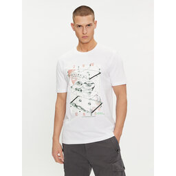 BOSS Boss T-Shirt Te_Cassatte 50516003 Weiß Regular Fit