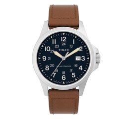 Timex Pulkstenis Timex Expedition Outdoor Solar TW2V03600 Brown/Navy