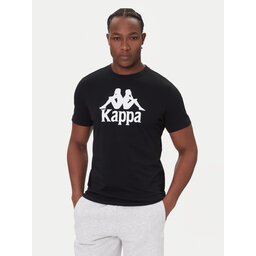 Kappa Kappa Camiseta Authentic 361N6QW Negro Regular Fit