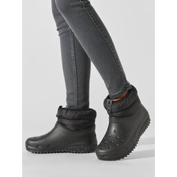 Crocs Stiefeletten Crocs Classic Neo Puff Shorty Boot W 207311 Schwarz