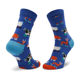 

Високі дитячі шкарпетки Happy Socks KFCR01-6500 Голубий