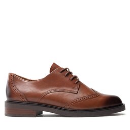 

Оксфорди Caprice 9-23201- Cognac Nappa 303, Коричневий