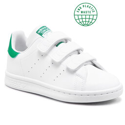 adidas Обувки adidas Stan Smith Cf C FX7534 Ftwwht/Fthwht/Green