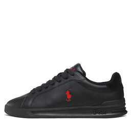 

Снікерcи Polo Ralph Lauren Hrt Ct Ii 809900935002 Black/Red Pp, Чорний